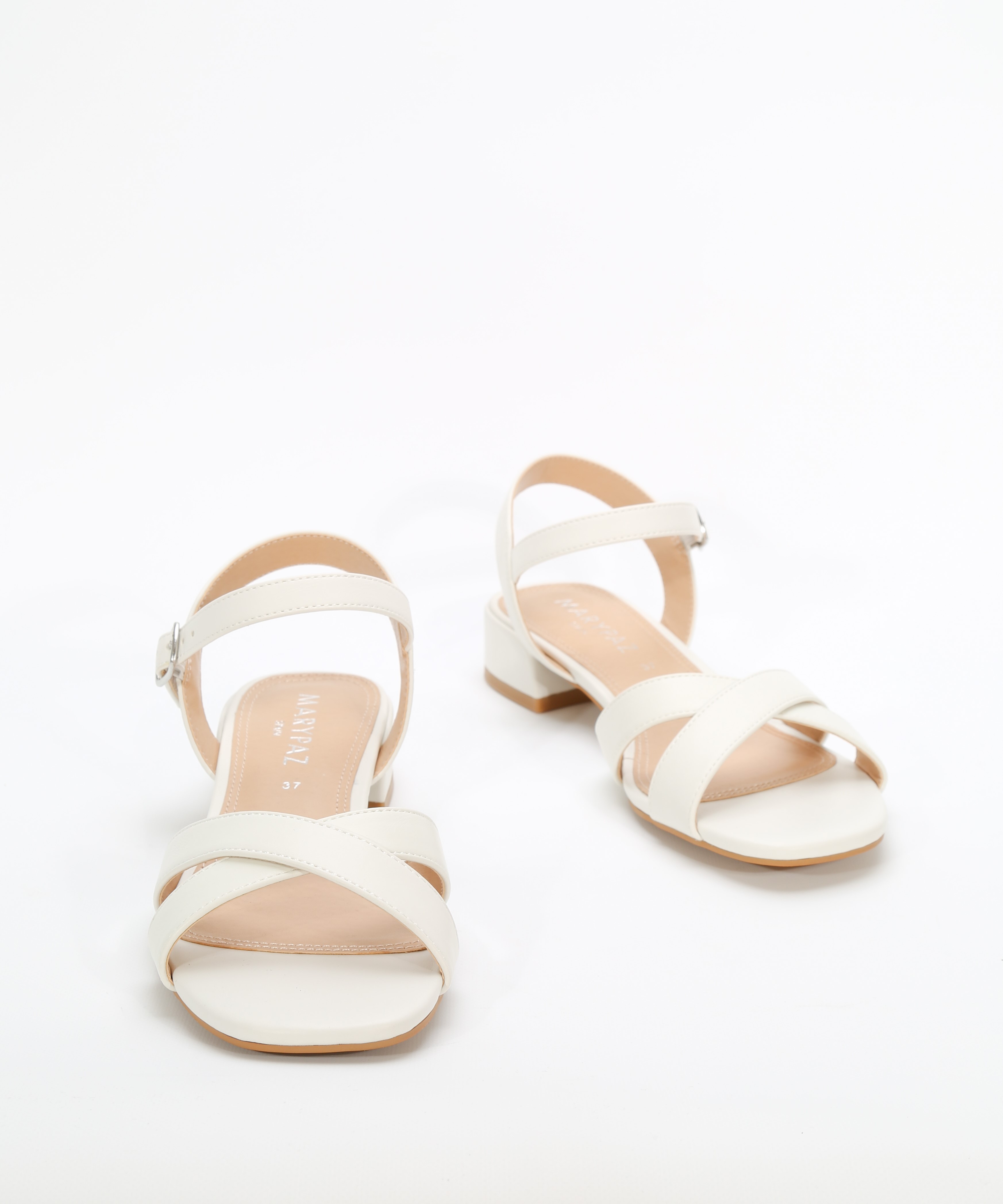 Sand&aacute;lia de salto tiras cruzadas image number null